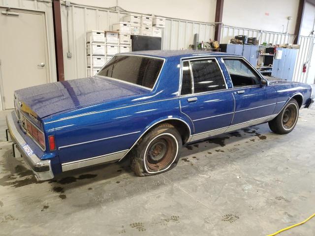 1G1BN51H8HX117283 - 1987 CHEVROLET CAPRICE CLASSIC BLUE photo 3