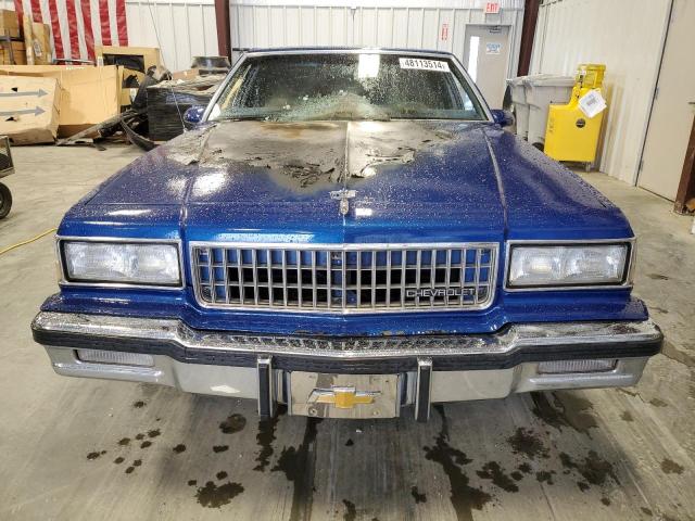 1G1BN51H8HX117283 - 1987 CHEVROLET CAPRICE CLASSIC BLUE photo 5