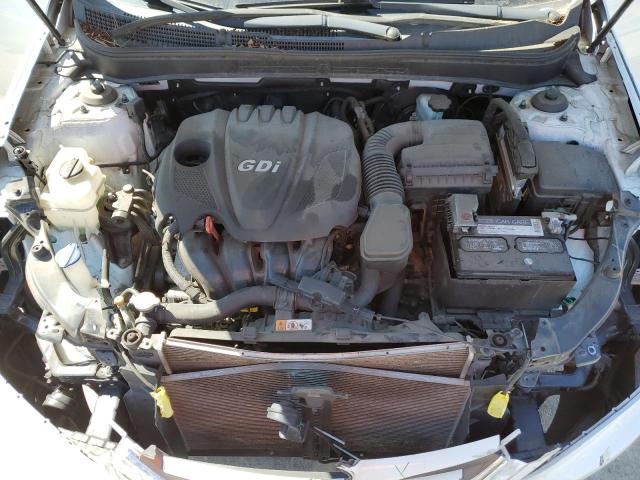 5NPEB4AC3EH929836 - 2014 HYUNDAI SONATA GLS WHITE photo 11