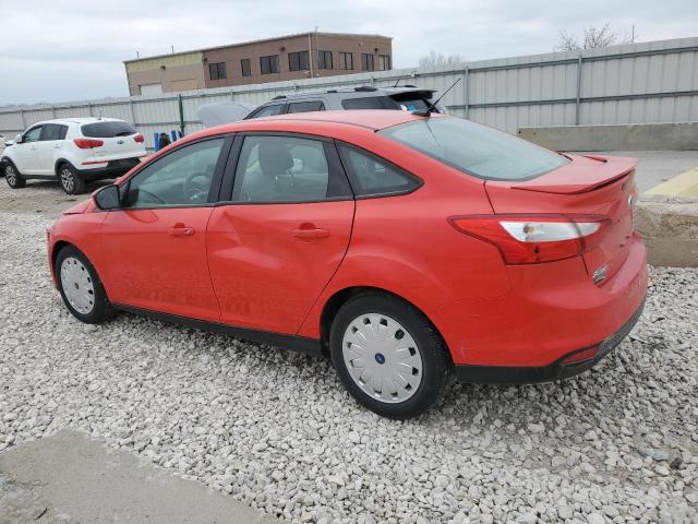 1FAHP3F28CL119819 - 2012 FORD FOCUS SE RED photo 2