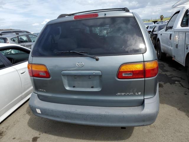 4T3ZF13C9WU007843 - 1998 TOYOTA SIENNA LE SILVER photo 6