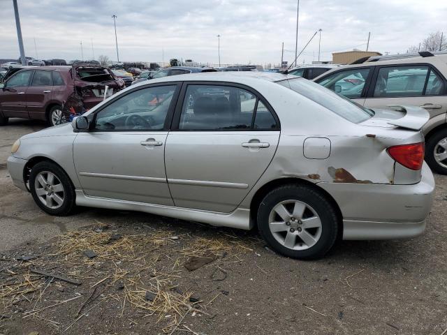 1NXBR32E13Z103462 - 2003 TOYOTA COROLLA CE SILVER photo 2