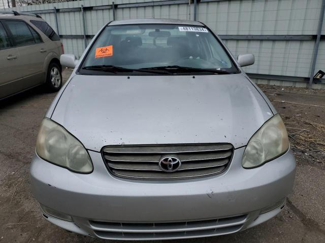 1NXBR32E13Z103462 - 2003 TOYOTA COROLLA CE SILVER photo 5