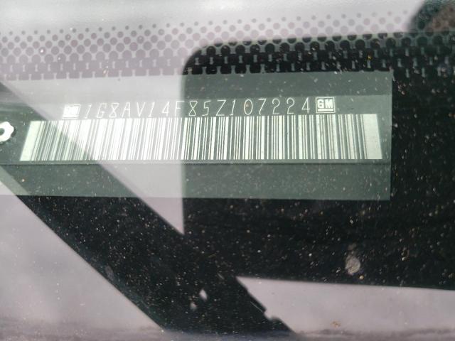 1G8AV14F85Z107224 - 2005 SATURN ION LEVEL 3 SILVER photo 12