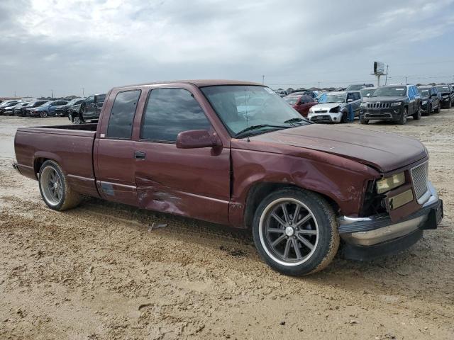 1GTEC19RXXR508910 - 1999 GMC SIERRA C1500 MAROON photo 4