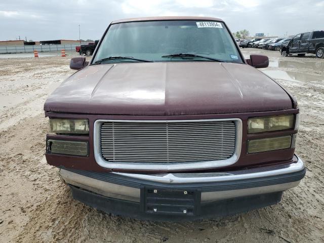 1GTEC19RXXR508910 - 1999 GMC SIERRA C1500 MAROON photo 5