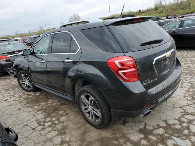 2GNFLGE36H6153800 - 2017 CHEVROLET EQUINOX PREMIER BLACK photo 2