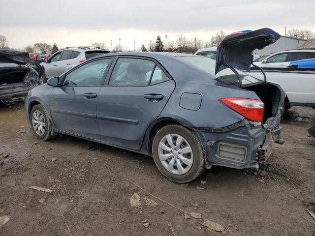 2T1BURHE0EC155517 - 2014 TOYOTA COROLLA L GRAY photo 2