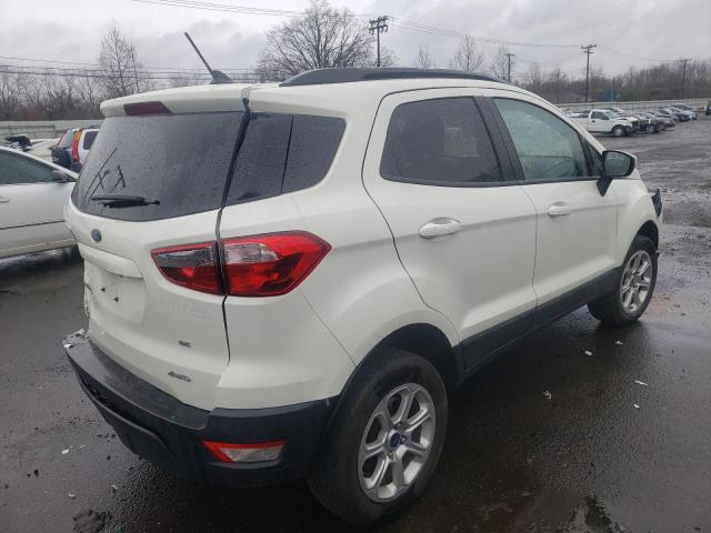 MAJ6S3GL2NC465848 - 2022 FORD ECOSPORT SE WHITE photo 3