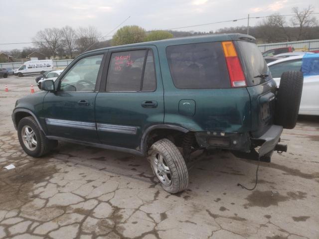 JHLRD1862YC005935 - 2000 HONDA CR-V EX GREEN photo 2