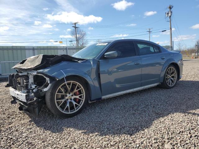 2C3CDXL98GH305647 - 2016 DODGE CHARGER SRT HELLCAT BLUE photo 1