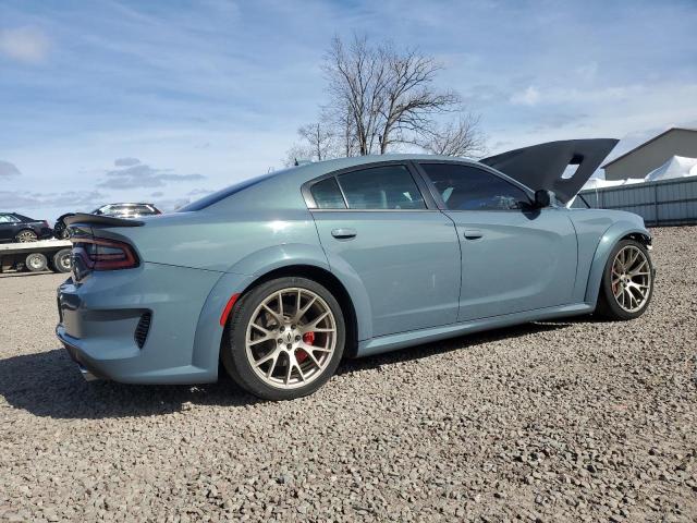 2C3CDXL98GH305647 - 2016 DODGE CHARGER SRT HELLCAT BLUE photo 3