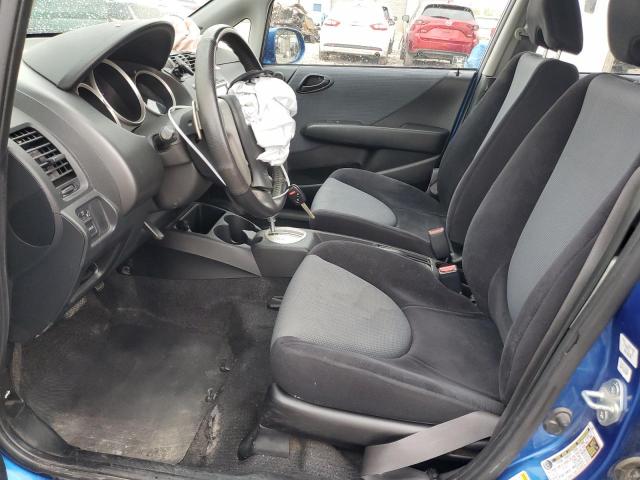 JHMGD38647S030256 - 2007 HONDA FIT S ლურჯი ფოტო 7