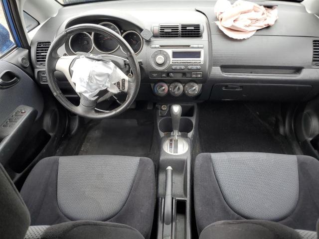JHMGD38647S030256 - 2007 HONDA FIT S ლურჯი ფოტო 8