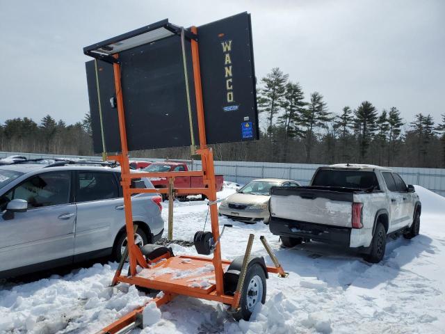 5F11S1011M1003260 - 2021 WANC TRAILER ORANGE photo 2