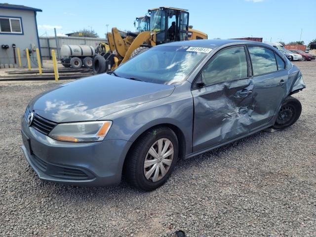 3VW2K7AJ6EM234888 - 2014 VOLKSWAGEN JETTA BASE 石墨色 照片 1