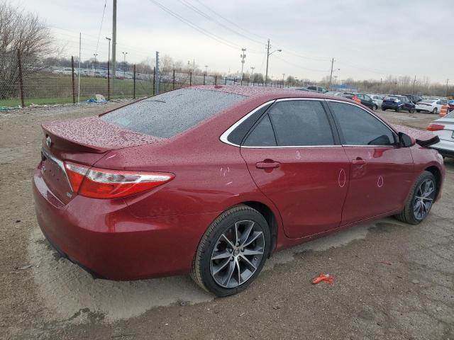 4T1BF1FK0HU678902 - 2017 TOYOTA CAMRY LE RED photo 3