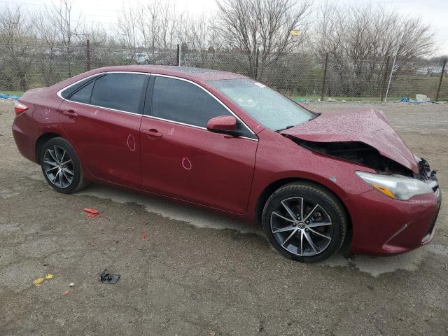 4T1BF1FK0HU678902 - 2017 TOYOTA CAMRY LE RED photo 4