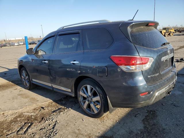 5N1AR2MM0DC687158 - 2013 NISSAN PATHFINDER S BLUE photo 2