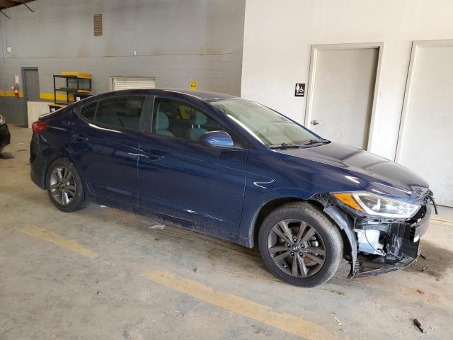 5NPD84LFXHH116371 - 2017 HYUNDAI ELANTRA SE BLUE photo 4