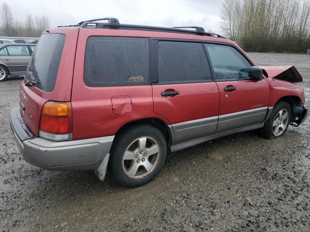 JF1SF6553WH762866 - 1998 SUBARU FORESTER S RED photo 3