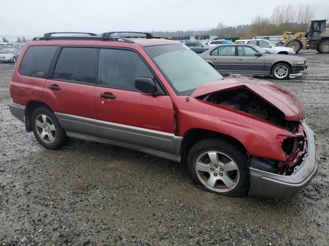 JF1SF6553WH762866 - 1998 SUBARU FORESTER S RED photo 4