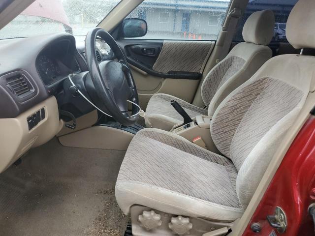 JF1SF6553WH762866 - 1998 SUBARU FORESTER S RED photo 7