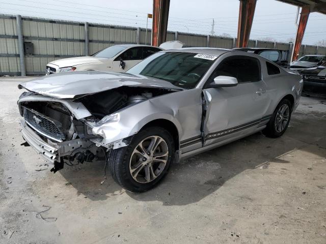 1ZVBP8AM3E5201404 - 2014 FORD MUSTANG SILVER photo 1