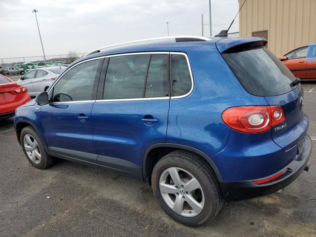 WVGAV7AX9AW002673 - 2010 VOLKSWAGEN TIGUAN S BLUE photo 2