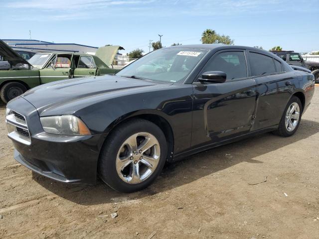 2C3CDXBG3EH262753 - 2014 DODGE CHARGER SE BLACK photo 1