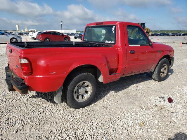 1FTYR10U64PA72593 - 2004 FORD RANGER RED photo 3