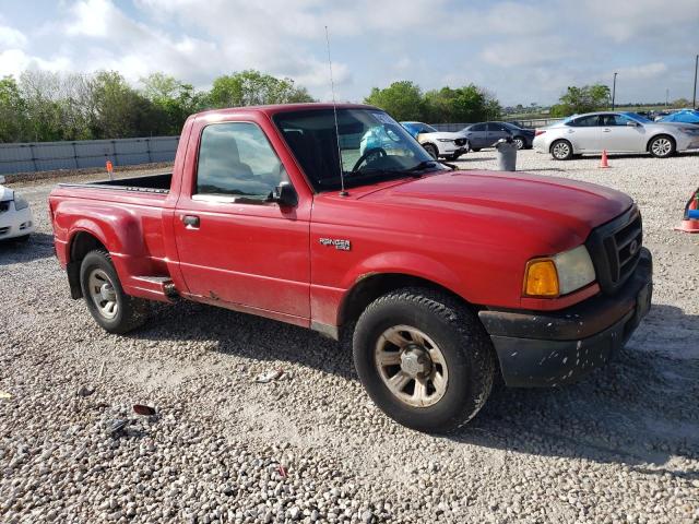 1FTYR10U64PA72593 - 2004 FORD RANGER RED photo 4