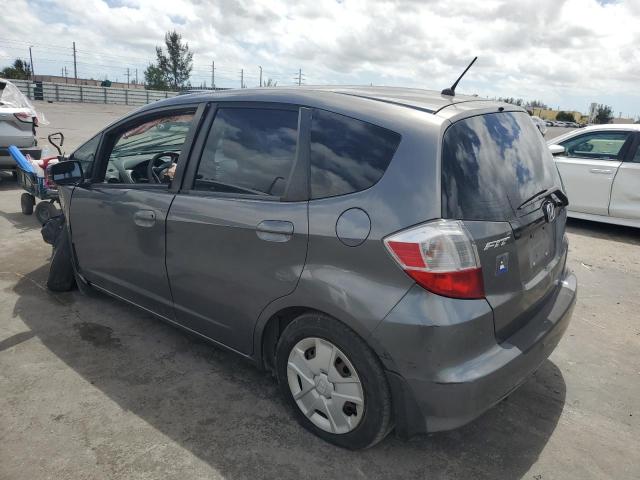 JHMGE8H33CC009998 - 2012 HONDA FIT GRAY photo 2