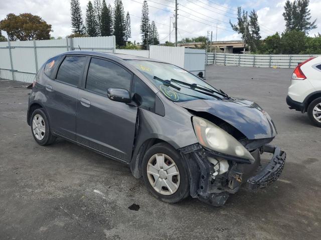 JHMGE8H33CC009998 - 2012 HONDA FIT GRAY photo 4