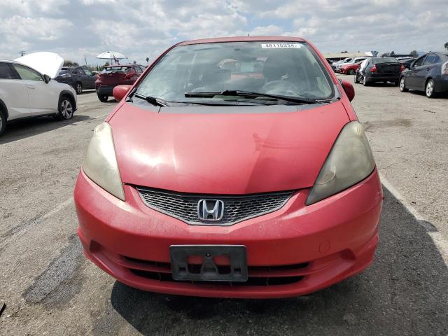 JHMGE8H36CC017464 - 2012 HONDA FIT RED photo 5