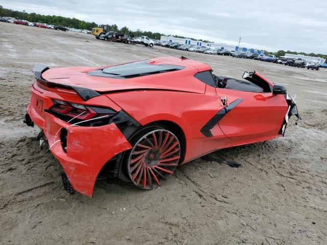 1G1Y82D44L5102762 - 2020 CHEVROLET CORVETTE STINGRAY 3LT RED photo 3