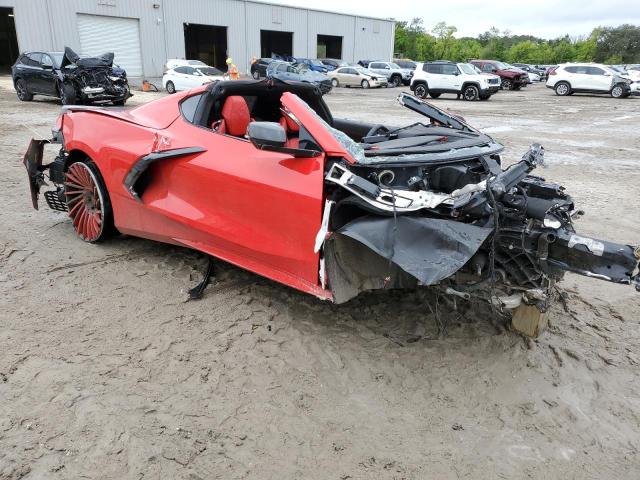 1G1Y82D44L5102762 - 2020 CHEVROLET CORVETTE STINGRAY 3LT RED photo 4