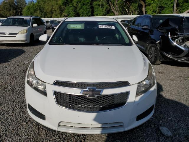 1G1PE5SB5D7305771 - 2013 CHEVROLET CRUZE LT WHITE photo 5