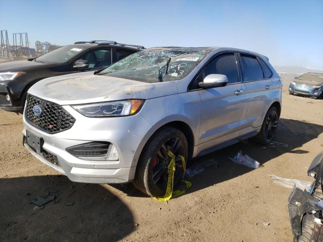 2FMPK4AP0KBC65073 - 2019 FORD EDGE ST SILVER photo 1