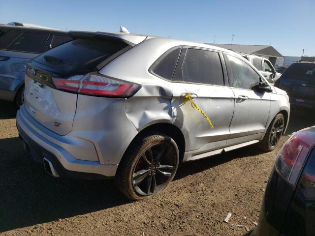 2FMPK4AP0KBC65073 - 2019 FORD EDGE ST SILVER photo 3