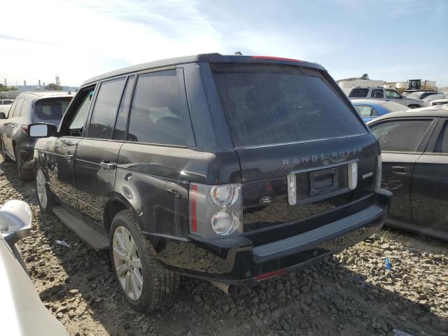 SALMF13496A212637 - 2006 LAND ROVER RANGE ROVE SUPERCHARGED BLACK photo 2