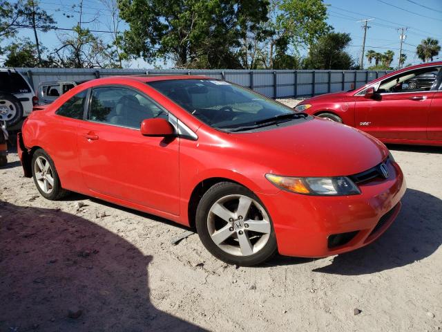 2HGFG12818H507884 - 2008 HONDA CIVIC EX RED photo 4