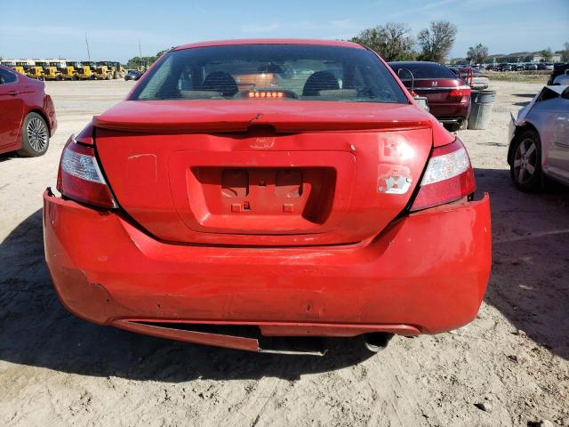 2HGFG12818H507884 - 2008 HONDA CIVIC EX RED photo 6