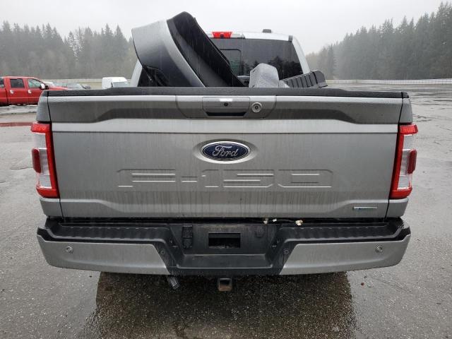 1FTFW1E80MKD74244 - 2021 FORD F150 SUPERCREW SILVER photo 6