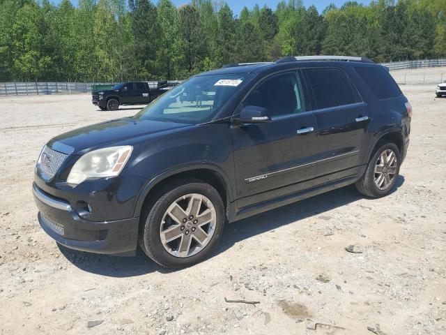 1GKKRTED7CJ215485 - 2012 GMC ACADIA DENALI BLACK photo 1