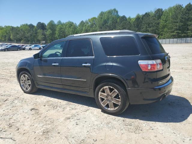 1GKKRTED7CJ215485 - 2012 GMC ACADIA DENALI BLACK photo 2