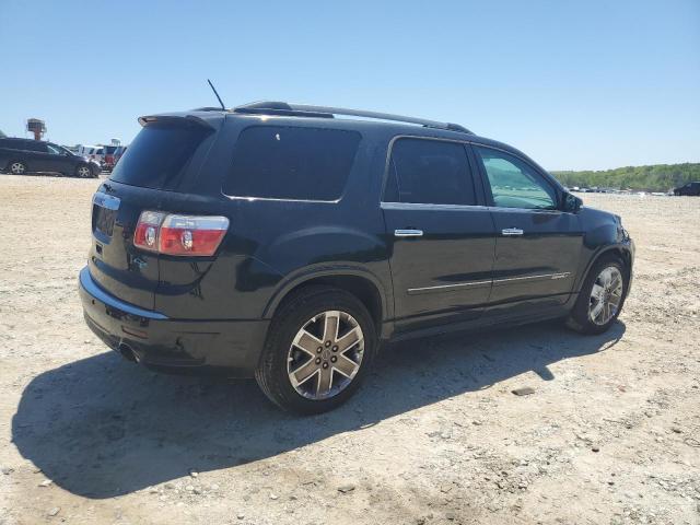 1GKKRTED7CJ215485 - 2012 GMC ACADIA DENALI BLACK photo 3