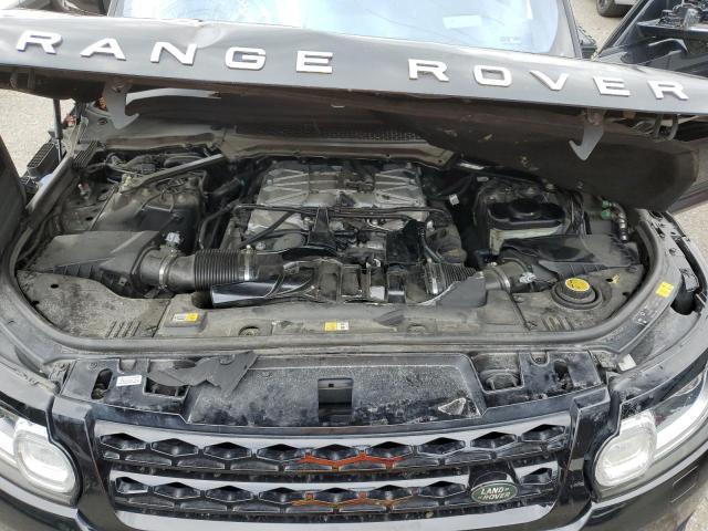 SALWV2EF3GA109859 - 2016 LAND ROVER RANGE ROVE AUTOBIOGRAPHY BLACK photo 12