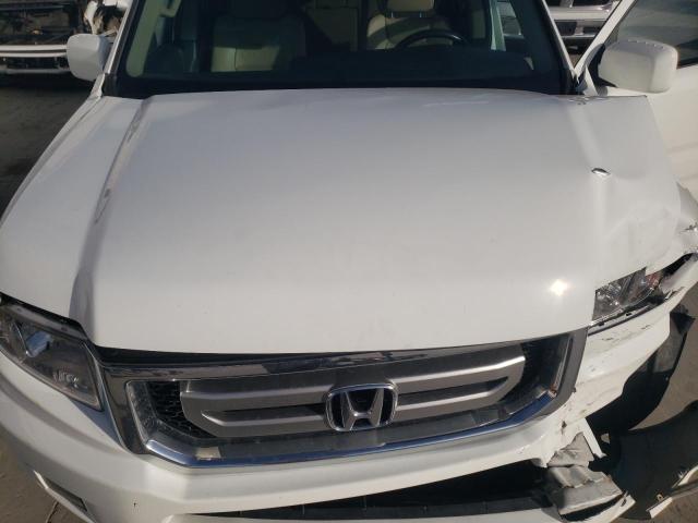 5FPYK16569B105833 - 2009 HONDA RIDGELINE RTL WHITE photo 11