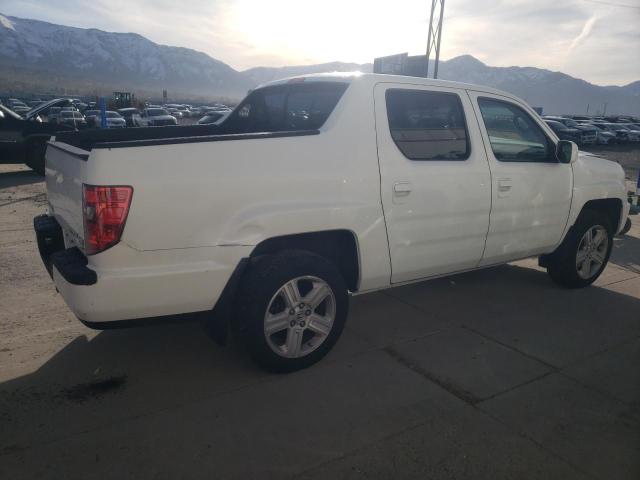 5FPYK16569B105833 - 2009 HONDA RIDGELINE RTL WHITE photo 3